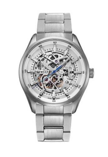 WULF 銀色 Wulf Exo-X Silver Watch 9F7C2AC1896B62GS_1