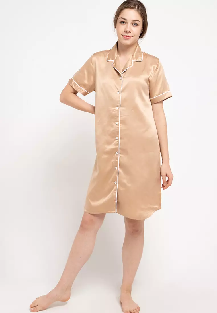Dress Satin Sleepwear