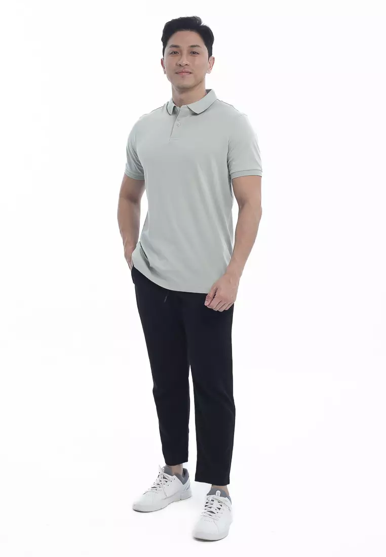 Men's Liquid Flow Polo in Plain Colors