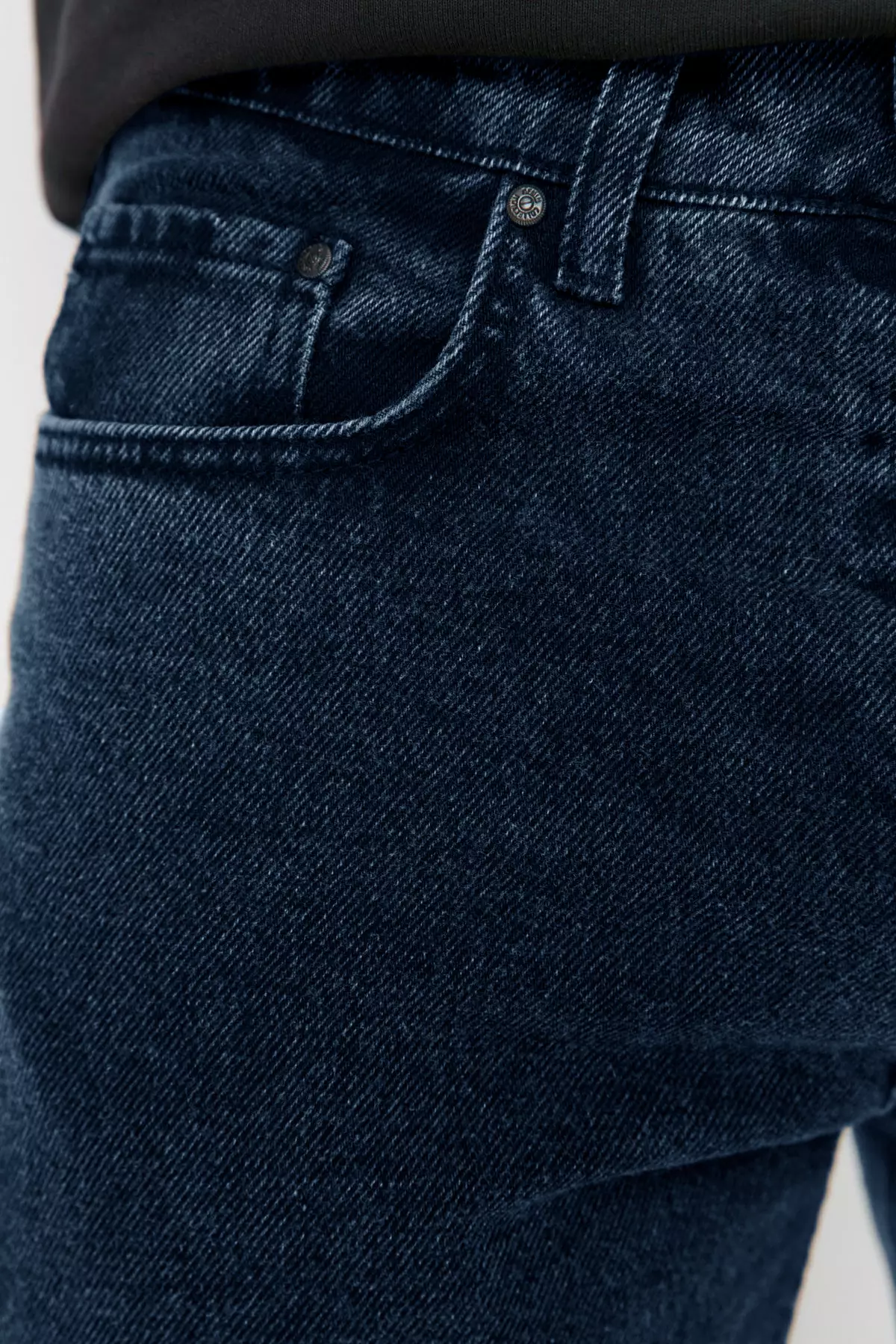 Navy 100% Cotton Essential Fit Jeans Tmnaw23Je00104