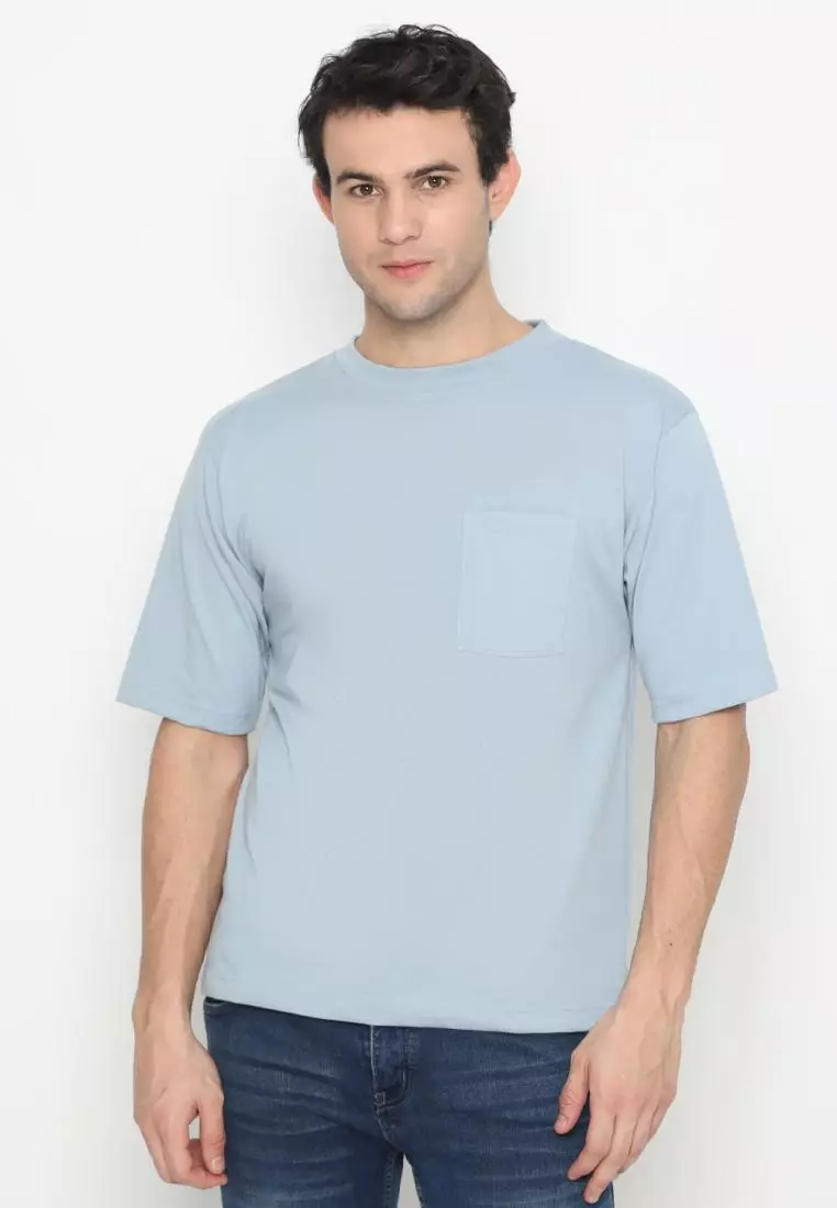 MATSUDA Kaos Oversize 20s Polos Pocket Mito