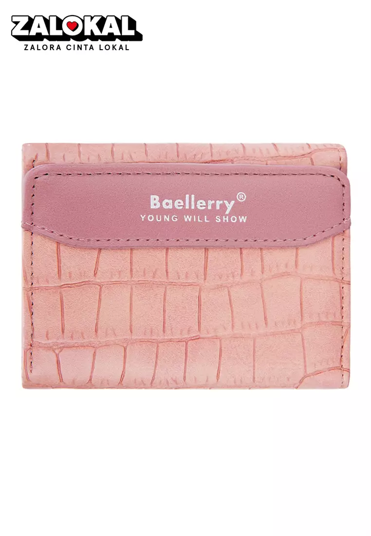 Dompet Wanita Lipat Kecil Kulit PU Leather Premium Quality ORIGINAL