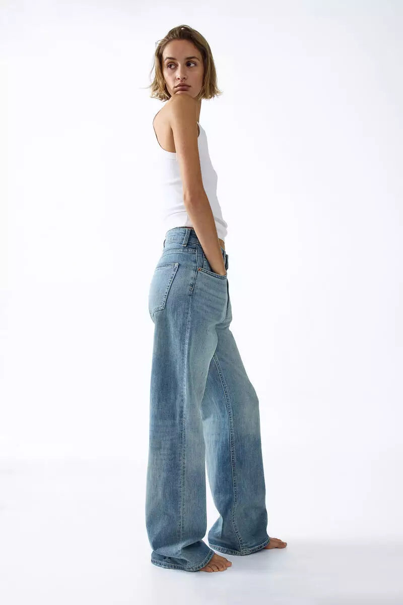 Wide High Waist Jeans