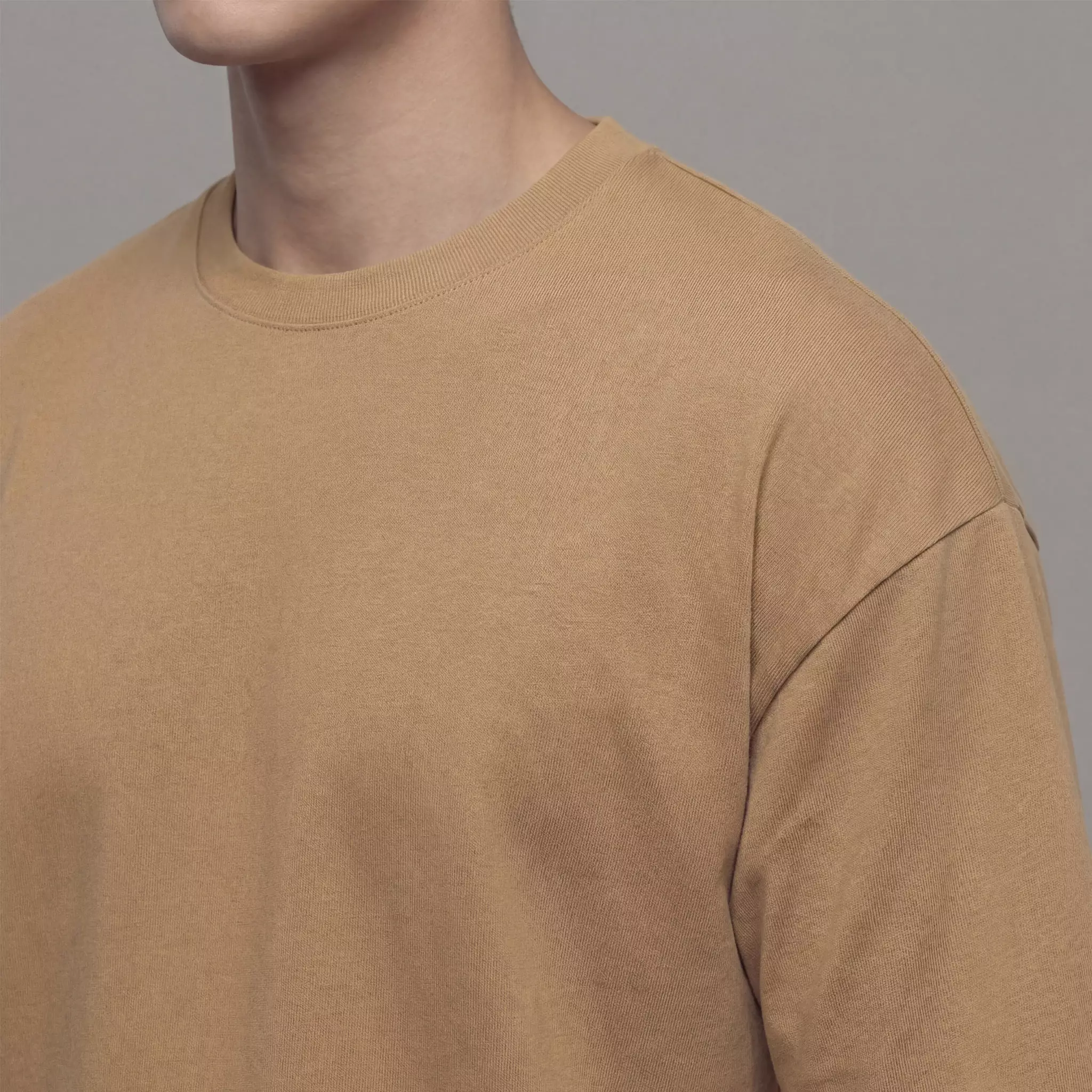 THIRDDAY Kaos Oversize Boxy Gym Scubalux Khaki Polos BXY MTZ46