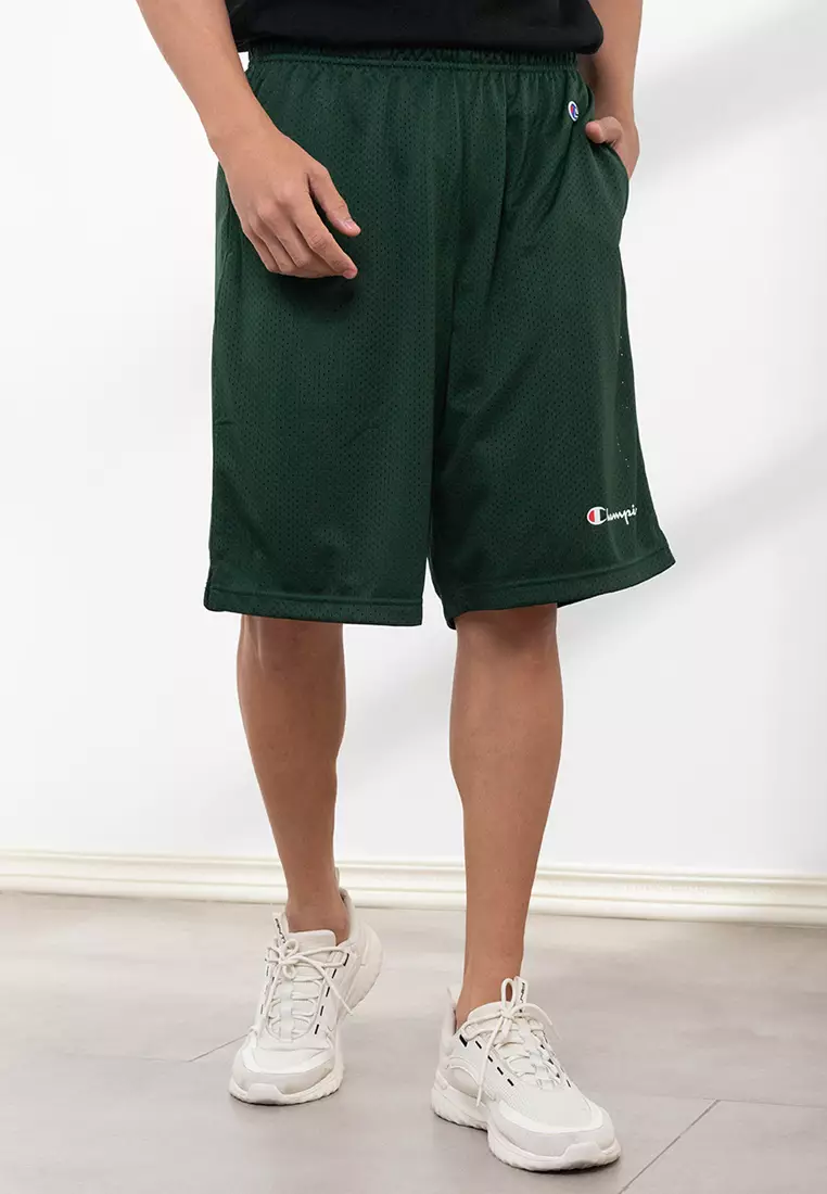 Champion green clearance mesh shorts