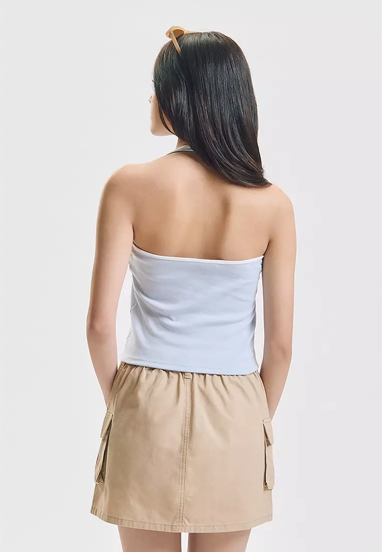 Slim Halter Tank Top