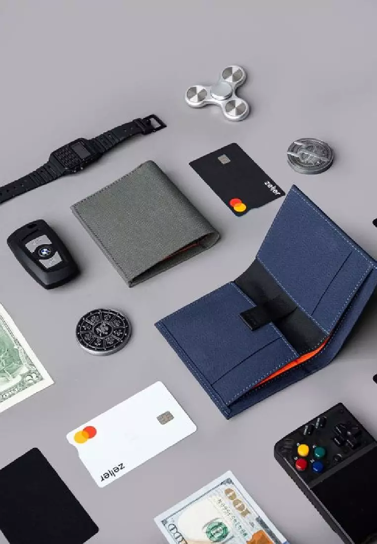 Alpaka ARK Bofold Cash Wallet - Axoflux Grey