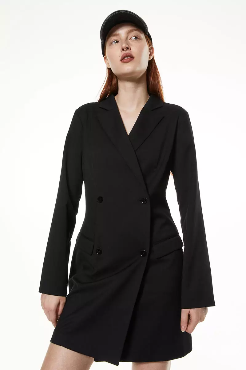 Buy H M Double breasted blazer dress 2024 Online ZALORA Philippines
