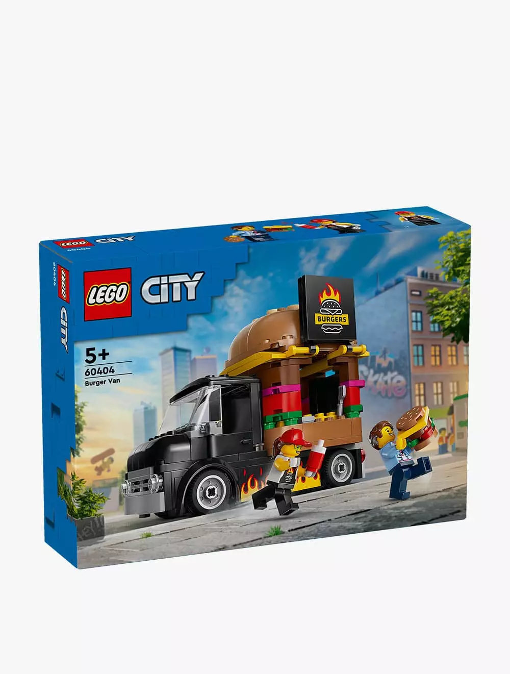 Jual Lego LEGO City Burger Truck 60404 Original 2024 ZALORA