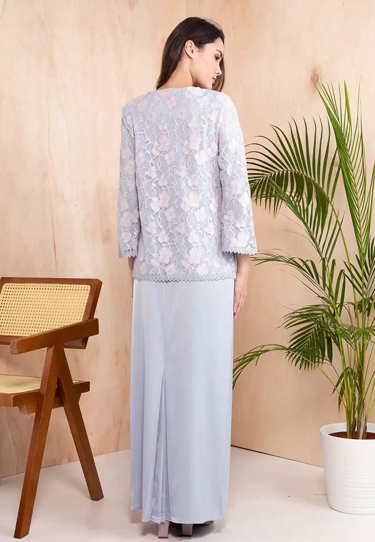 Baju kurung moden kain lace outlet