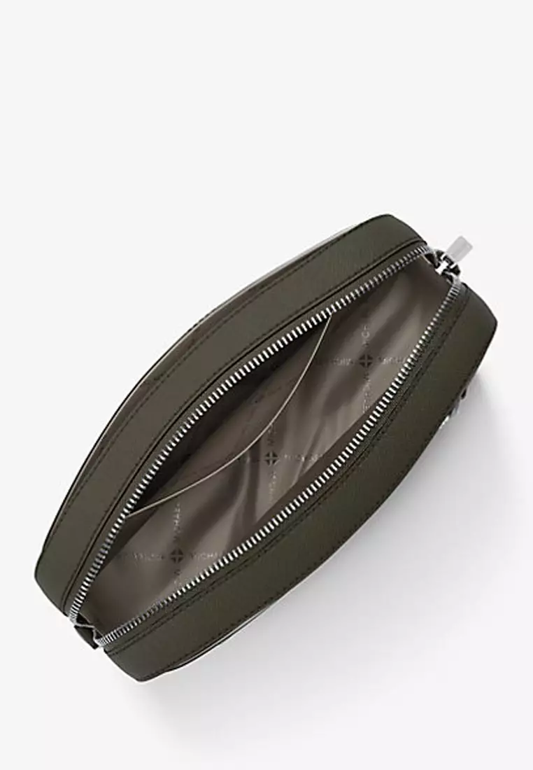 Jet Set Large Saffiano Leather Crossbody Bag