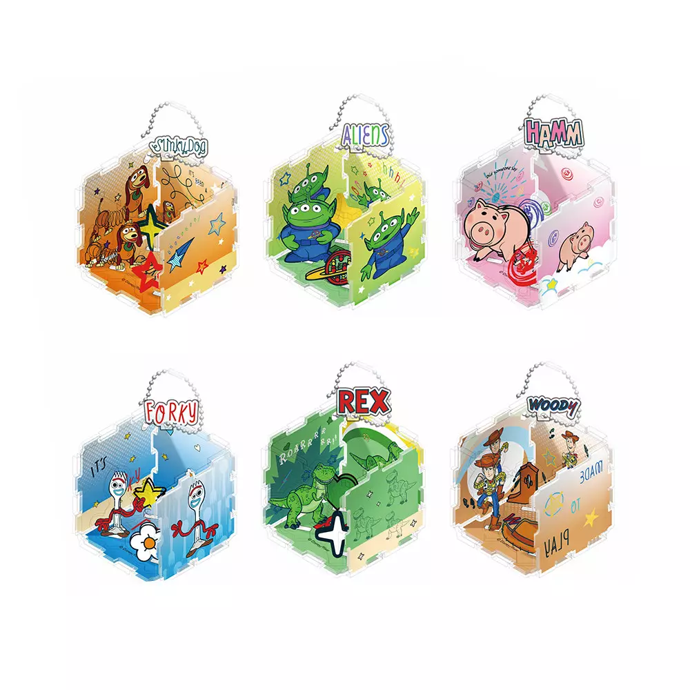 JANDOON GANTUNGAN KUNCI DIY PUZZLE TOYS STORY RANDOM