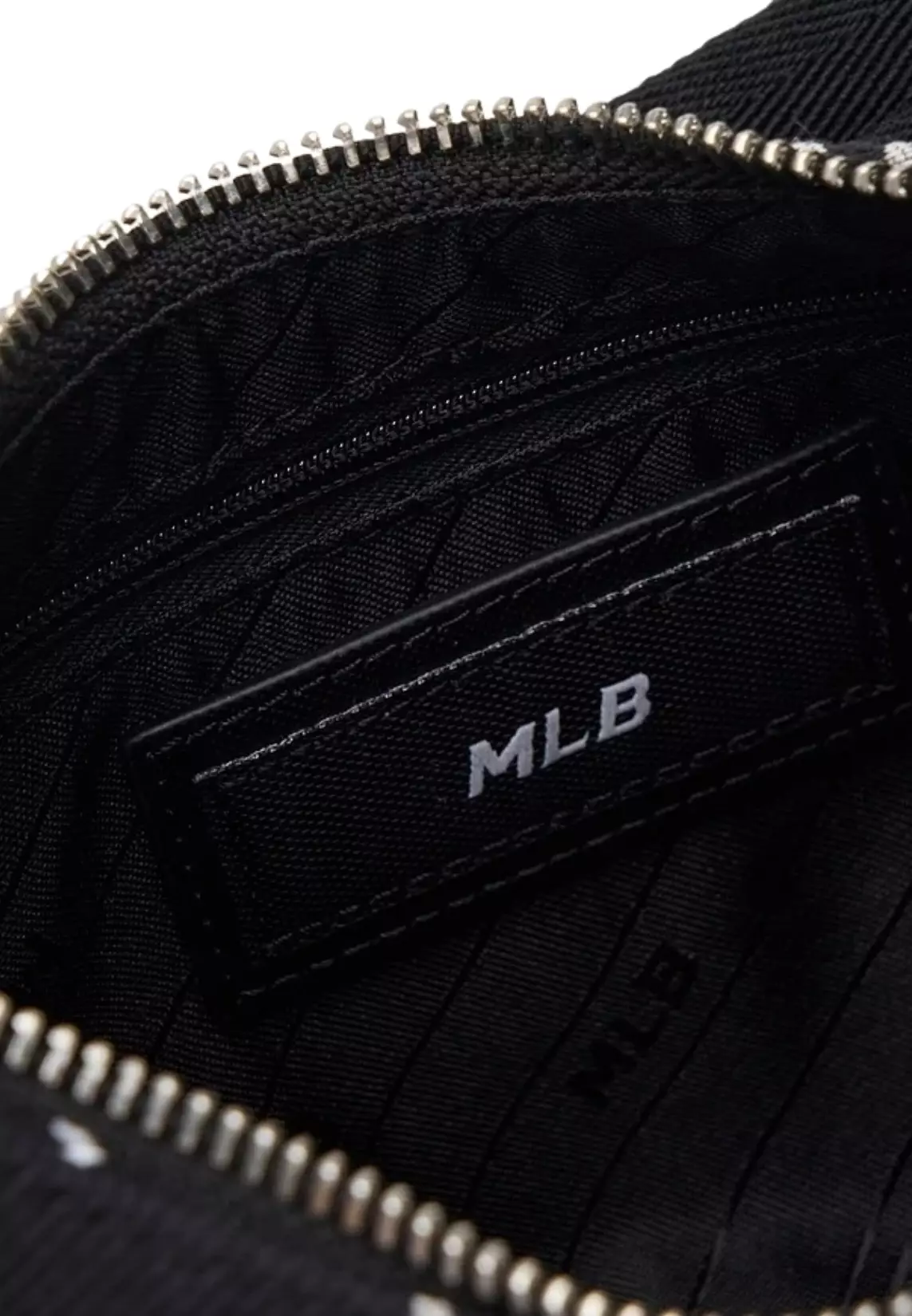 ☆MLB Korea☆ Classic Monogram Jacquard Hobo Bag NY Black Classic MONOGRAM Jacquard Hobo Bag NEW YORK YANKEES - MLB KOREA