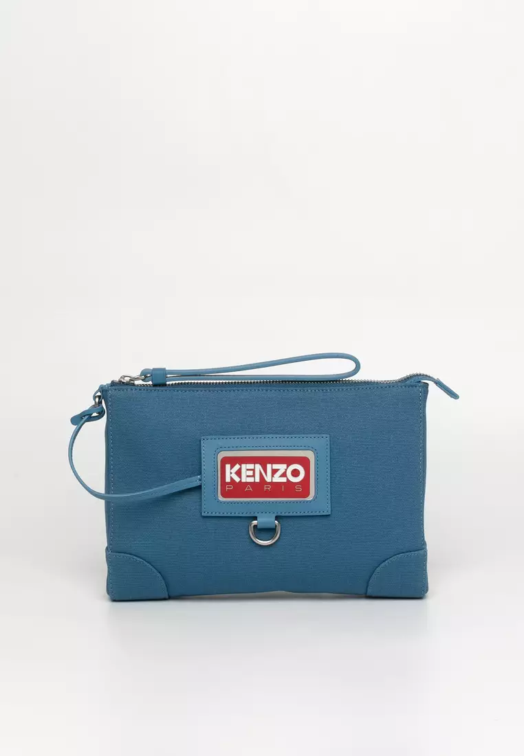 Buy KENZO Kenzo Kenzo Paris Wrist Strap Purse Pouch 2024 Online