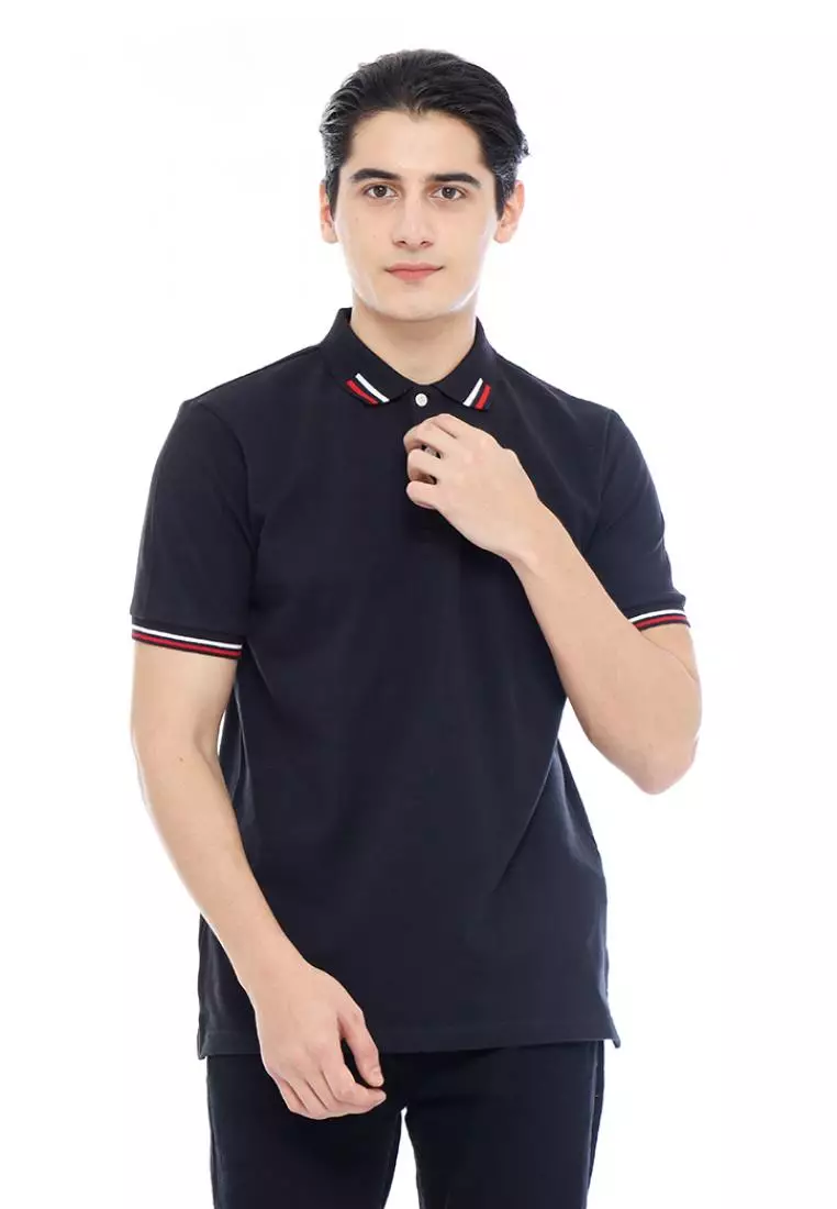 MATSUDA Kaos Polo Shirt Pria Kerah Fukui