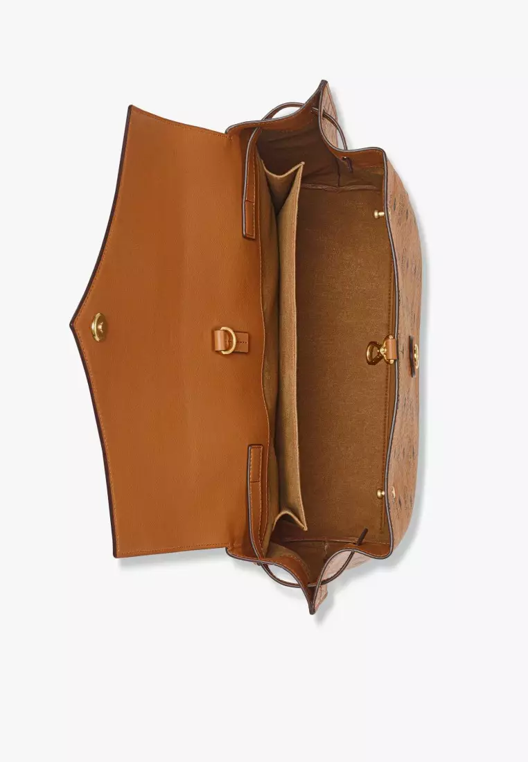 Diamond Backpack in Visetos Leather Mix