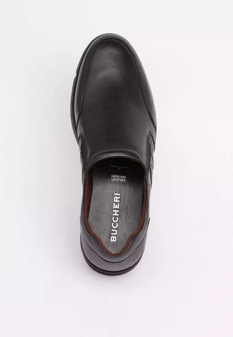 Buccheri Alfredo Loafers Pria Black