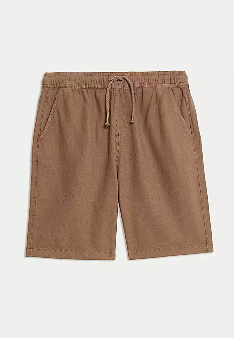 Linen Rich Shorts