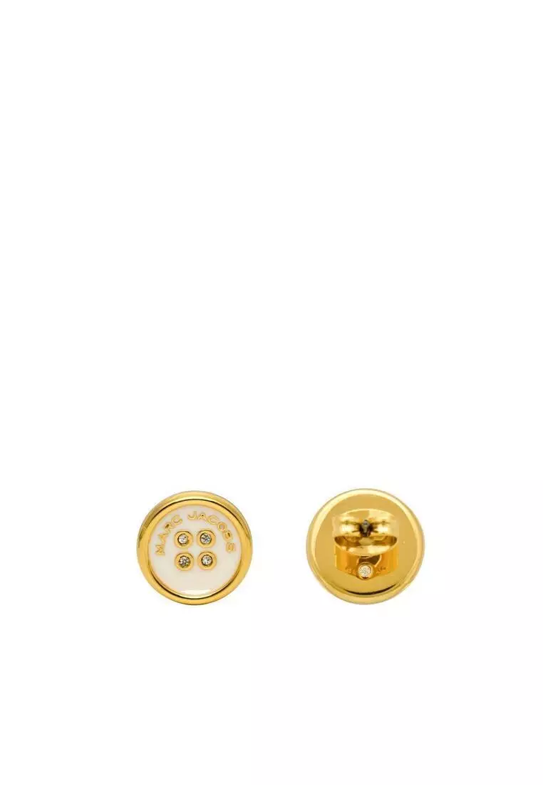The Button Stud Earrings