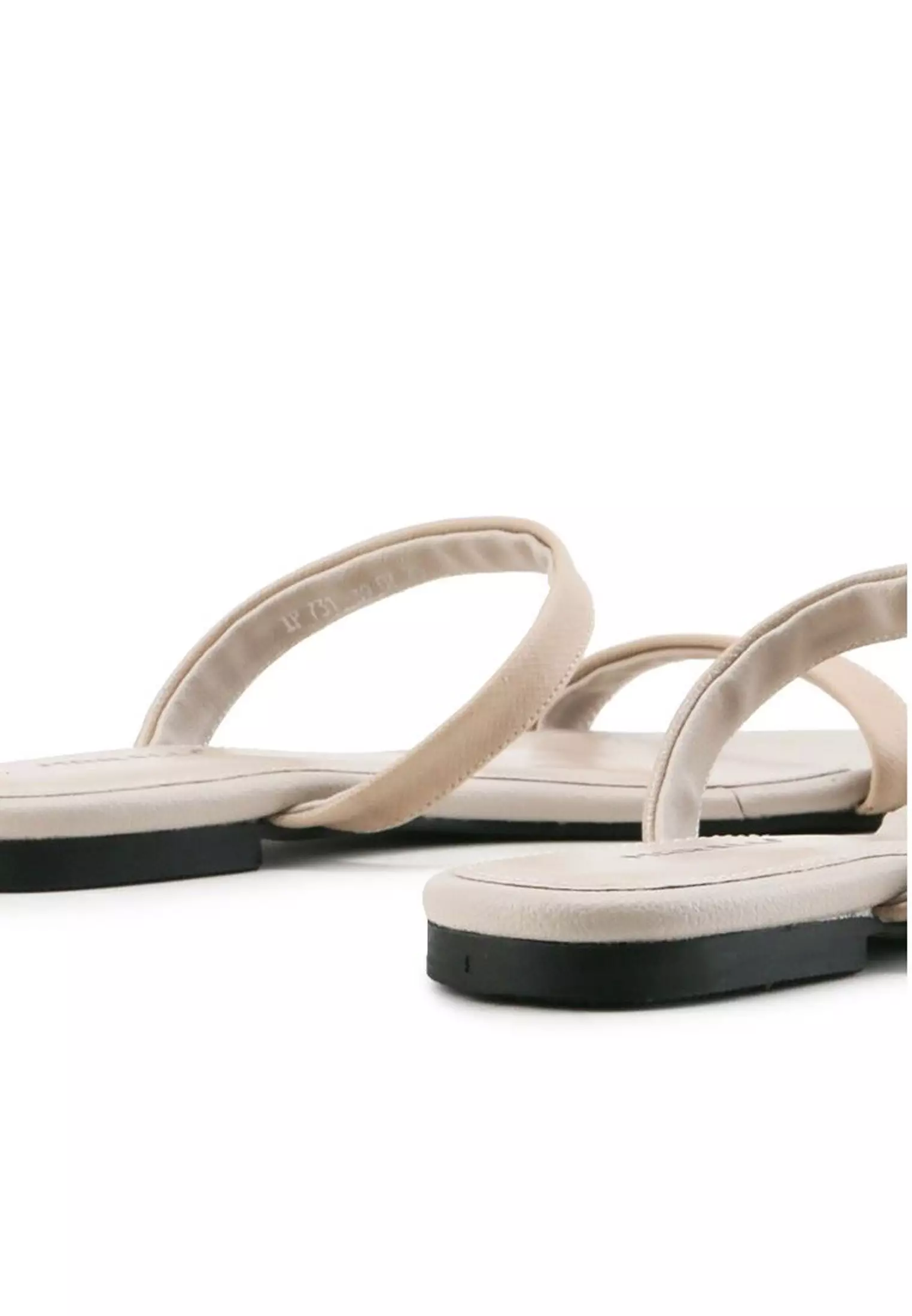 Melissa Sandal wanita Flat Slip On