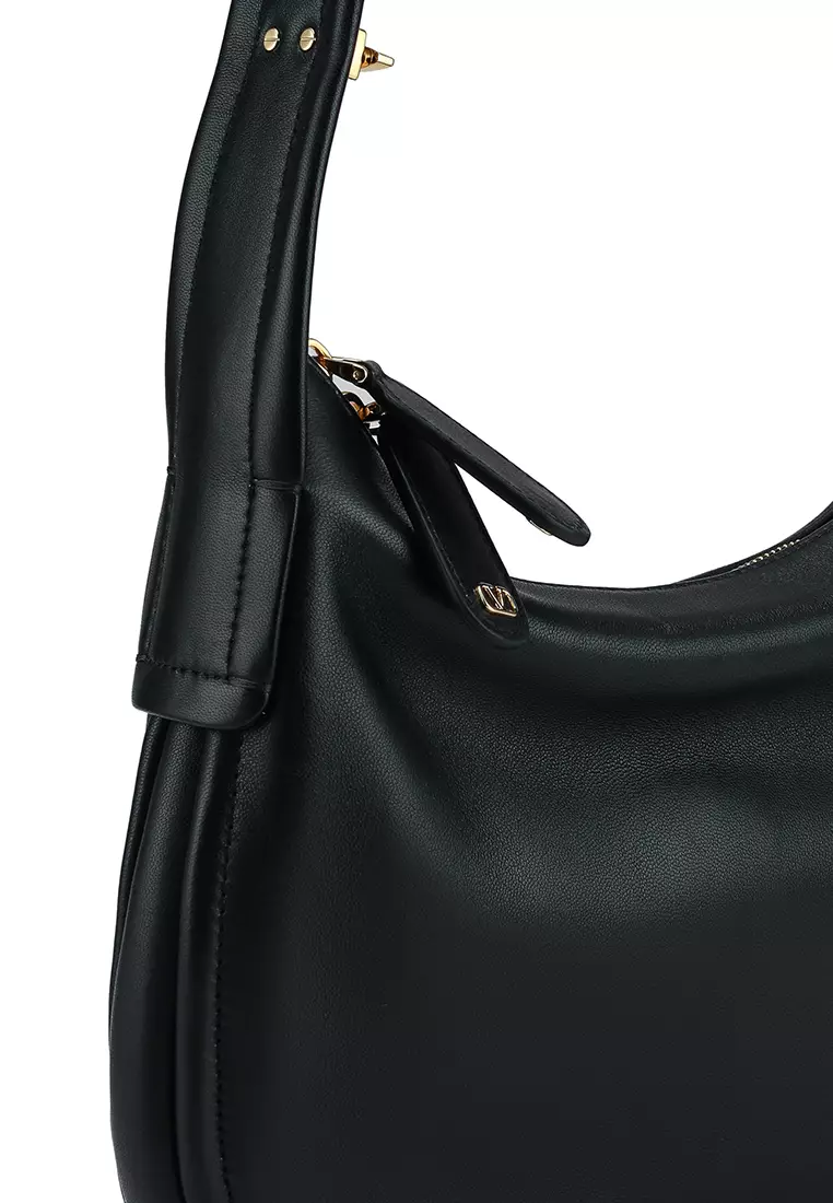 【Valentino】GO-HOBO SMALL BAG◆4W0B0N54ZFJ Valentino Garavani - Go-hobo Leather bag black - The Corner