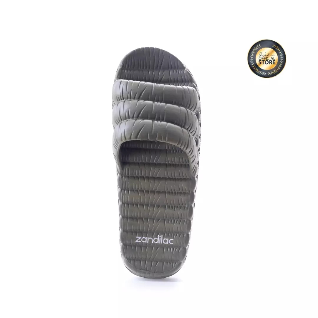 ZANDILAC - SANDAL LAKI DEWASA CH122047LD - HIJAU CYPRESS full karet