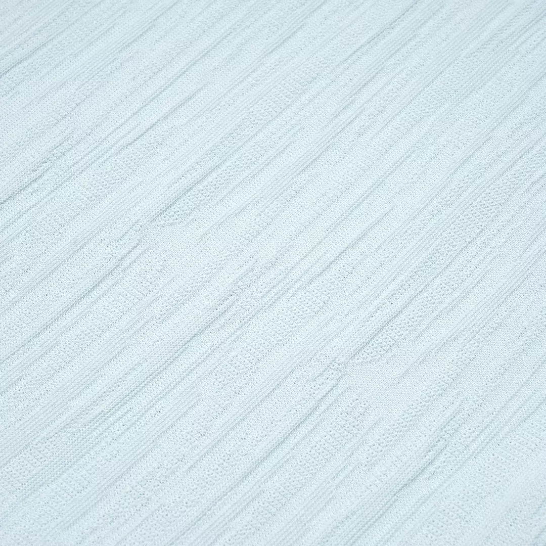 Vertical Textured T-Shirt Light Blue