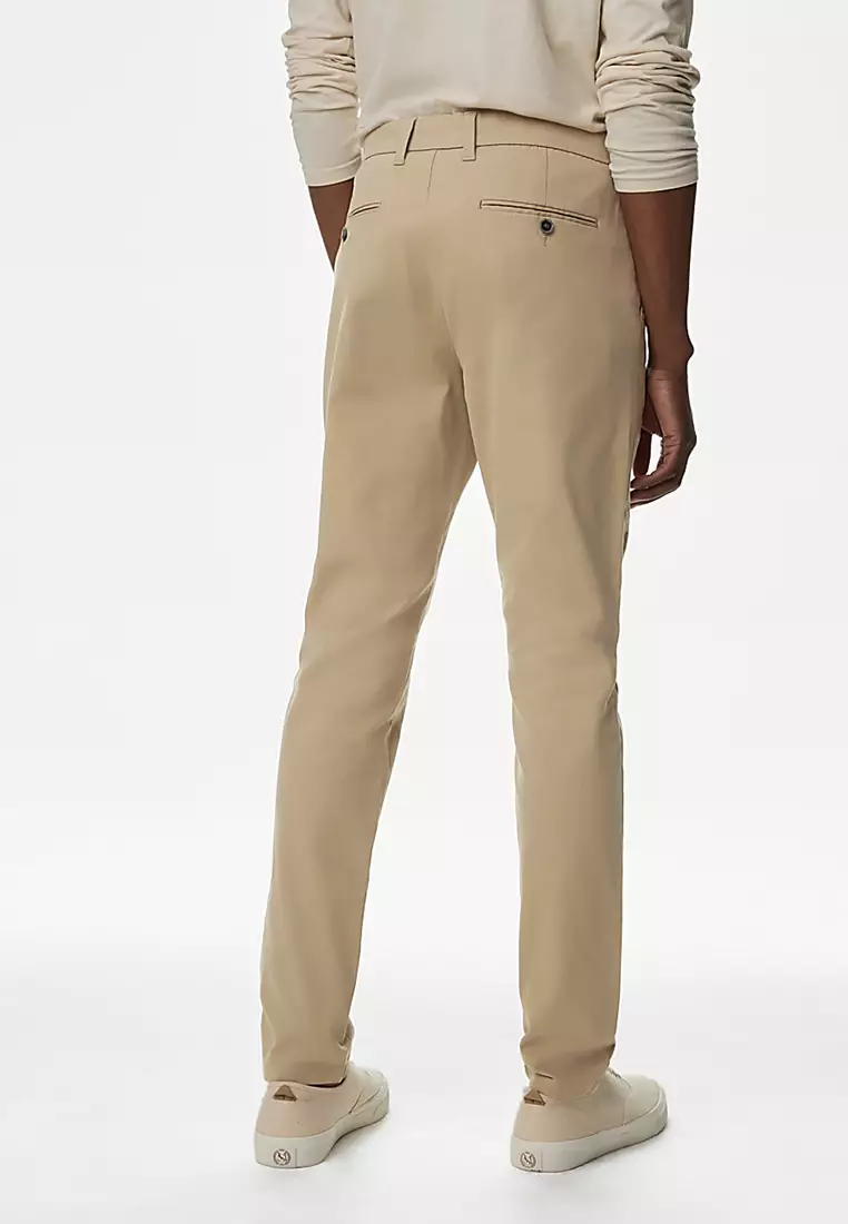 Skinny Fit Stretch Chinos