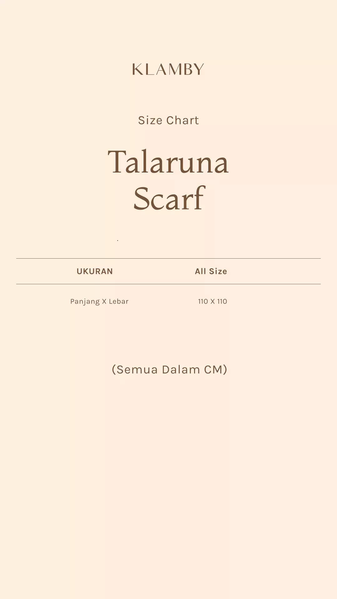 Klamby - Talaruna Scarf Manira