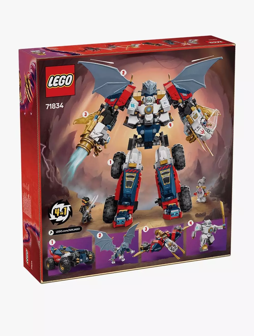 LEGO® Ninjago Zane's Ultra Combiner Mech - 71834