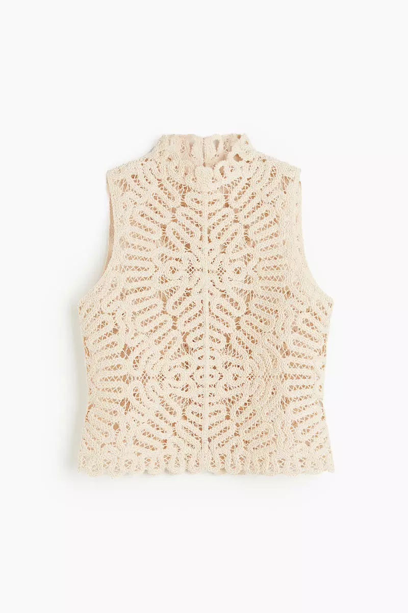Buy H&M Crochetlook top 2024 Online ZALORA Singapore