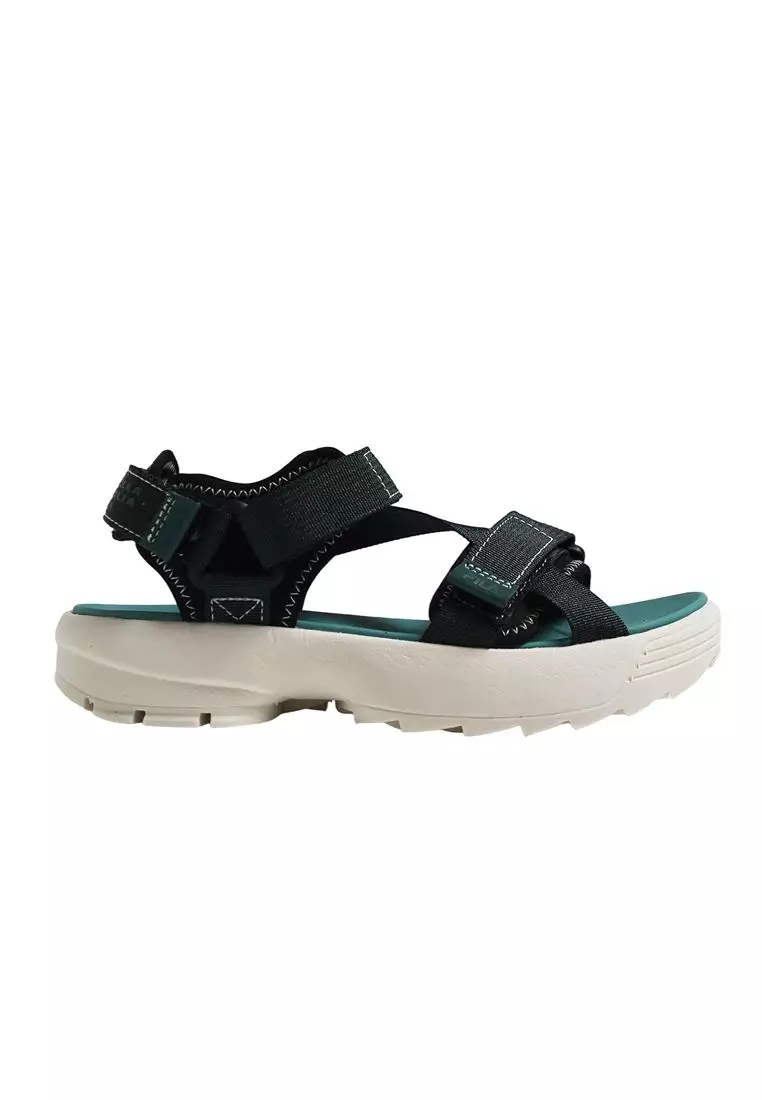 Discount on FILA  shoes - SKU: Fila Women's Floater 2306 LS Green Sandals