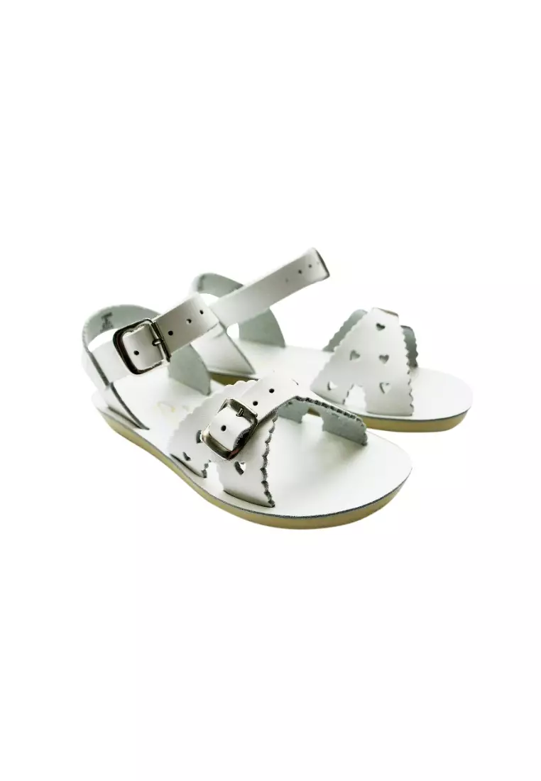 Discount on Salt-Water  shoes - SKU: Salt-Water Kids Sweetheart White 231