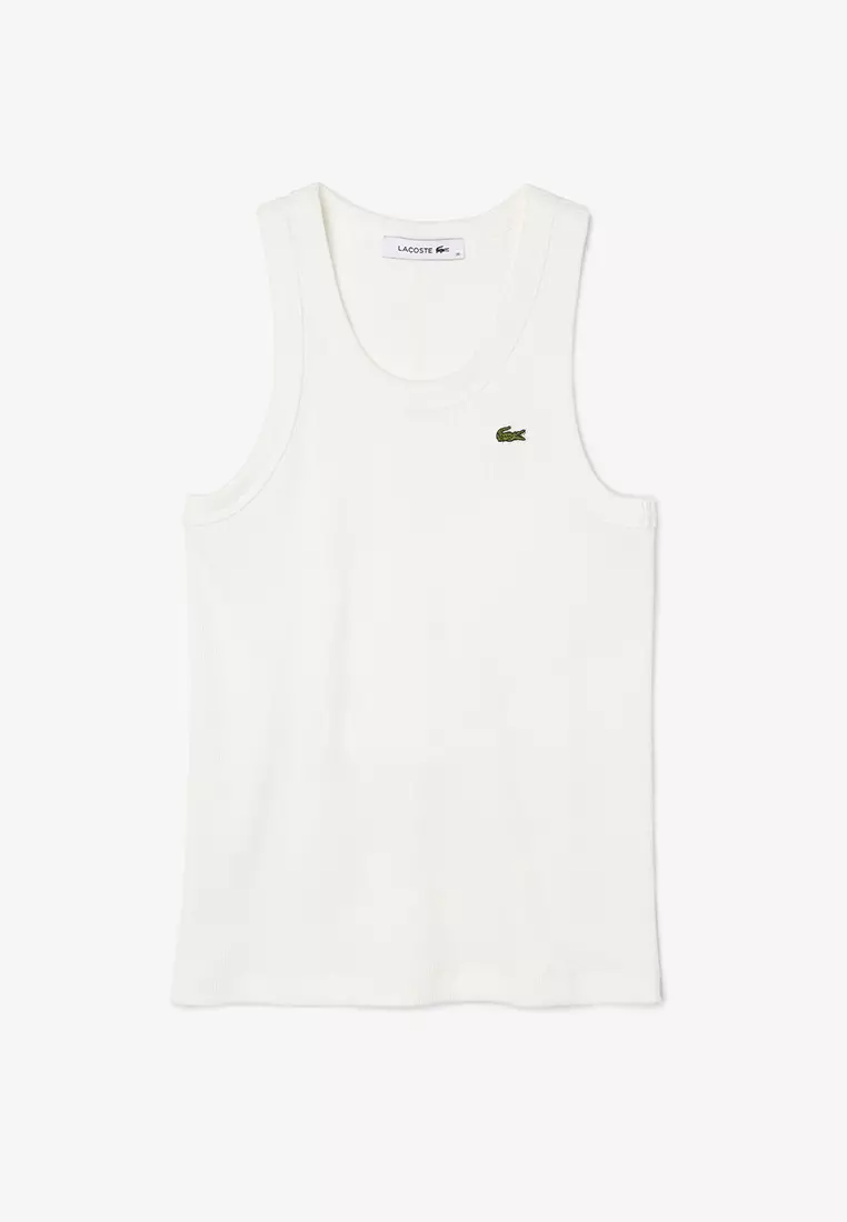 Women’s Lacoste Slim Fit Organic Cotton Tank Top