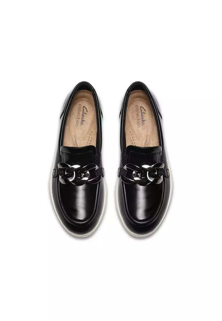 Womens Zylah May Loafers Black - Wide Fit