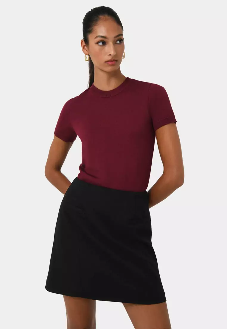 Catherine Short Sleeve Knit