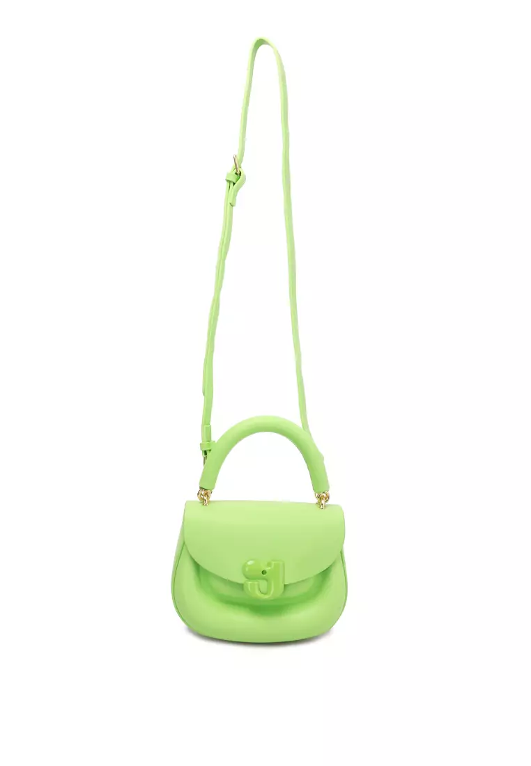 Tas Tangan Mini Gemuk Dalam Warna Hijau Muda