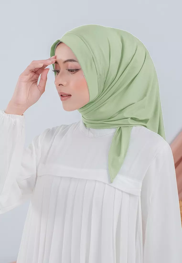 HIJAB INSTAN RANA - SOFT GREEN