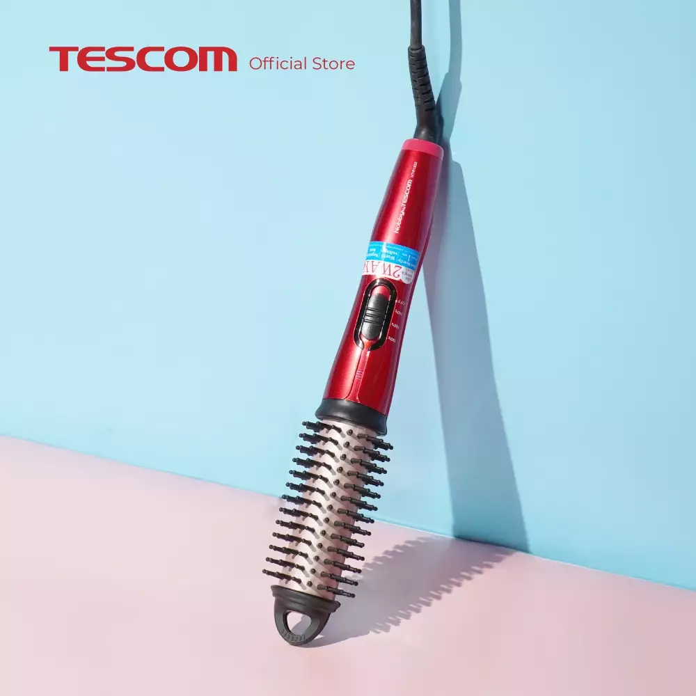 Tescom Catokan Sisir Negative Ions 2 Ways Hair NTIR1832