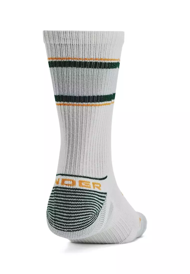 Under Armour Unisex UA Performance Tech SlipSpeed™ 2-Pack Crew Socks