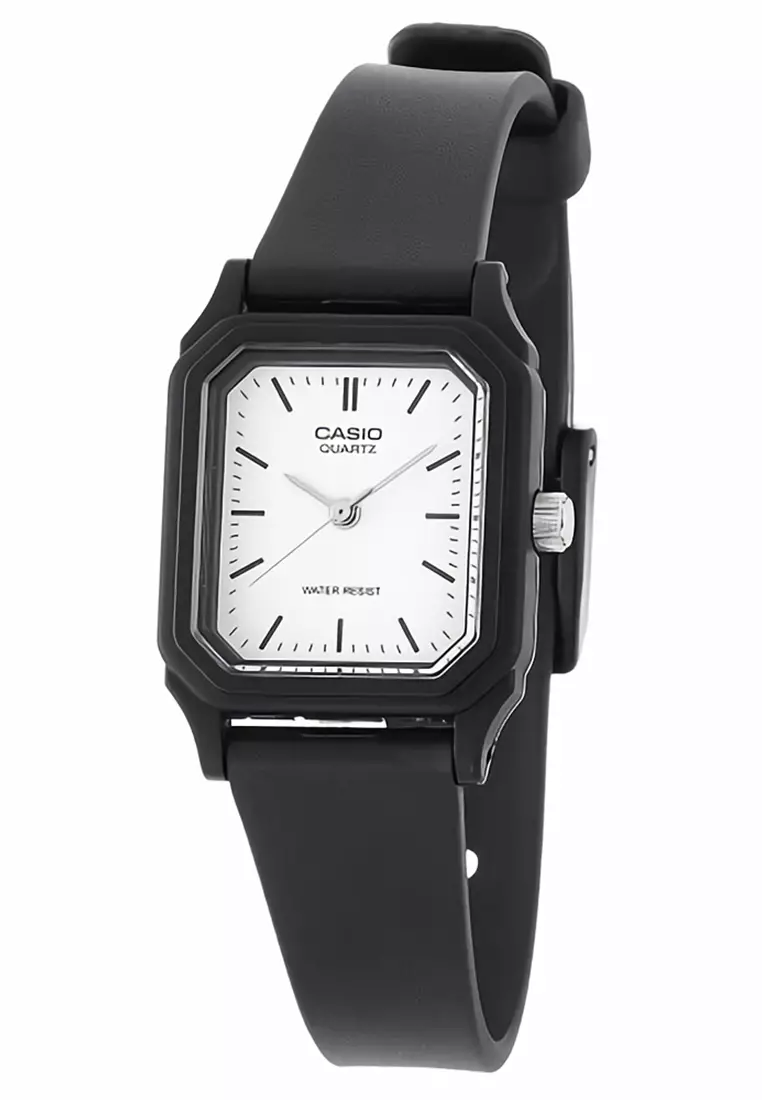 Casio - Jam Tangan Wanita - Black - Resin Strap - LQ-142-7EVDF