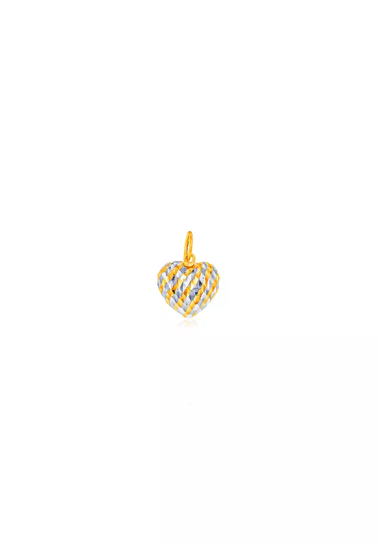 MJ Jewellery 916/22K Gold Love Pendant B255 (M Size)
