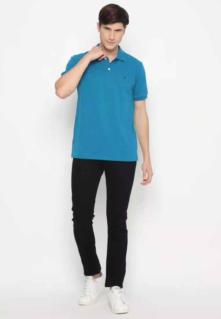 MATSUDA Kaos Polo Shirt Pria Kerah Kushima