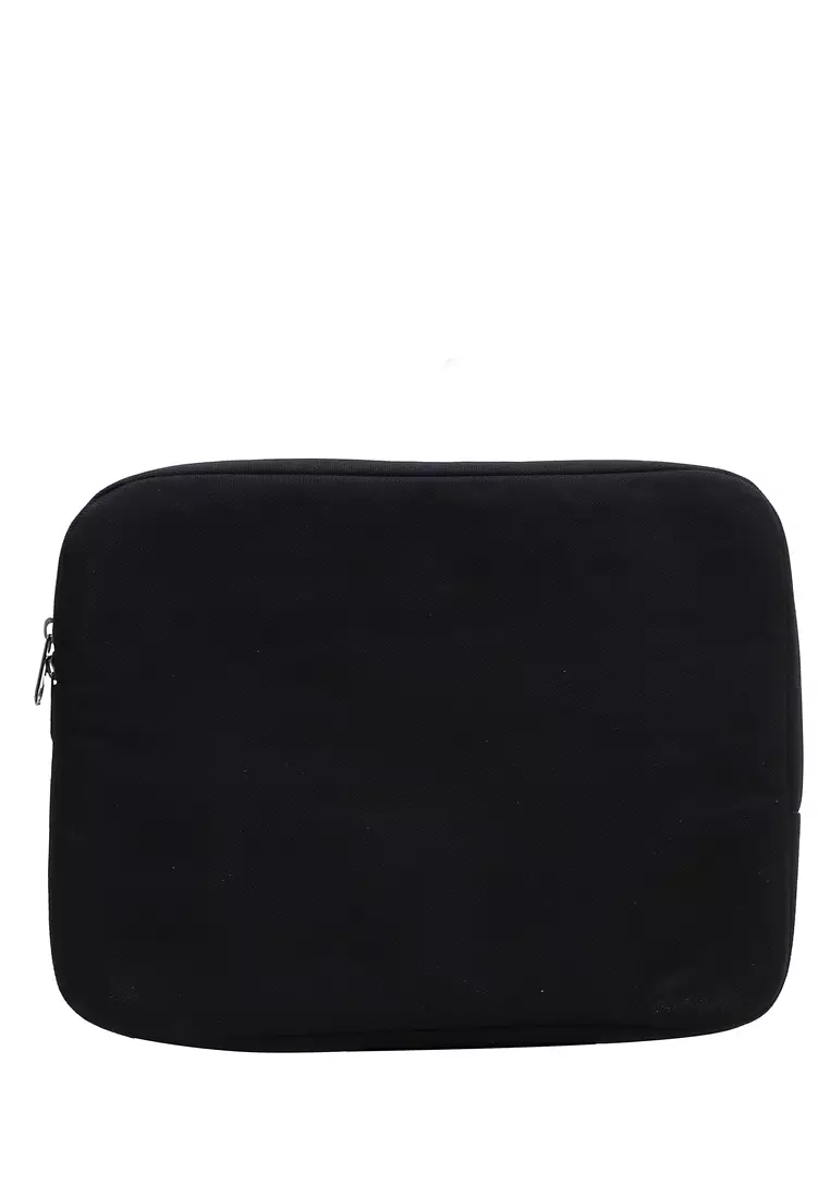 Quenty Sleeve Case for Laptop Size 11/12 Inch Corner Crash Design Waterproof Material Nylon ORIGINAL - Black