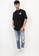 OHNII black OVERSIZED LET'S GO PLAY BEAR COTTON JERSEY TSHIRT 8D833AA8558C29GS_5