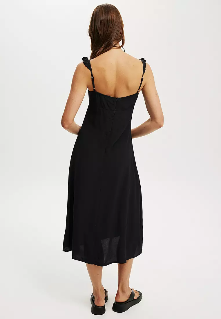 Layla Frill Midi Dress