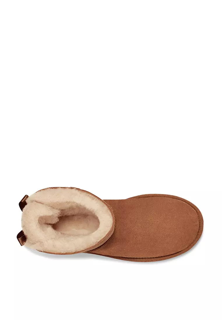Women's Mini Bailey Bow II Boot - Chestnut (1016501-CHE)