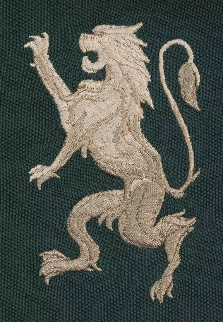 Women's Comfort Fit 3D Lion Polo