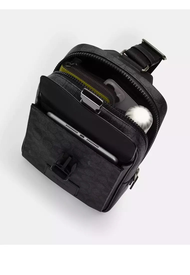 Track Pack In Signature Canvas