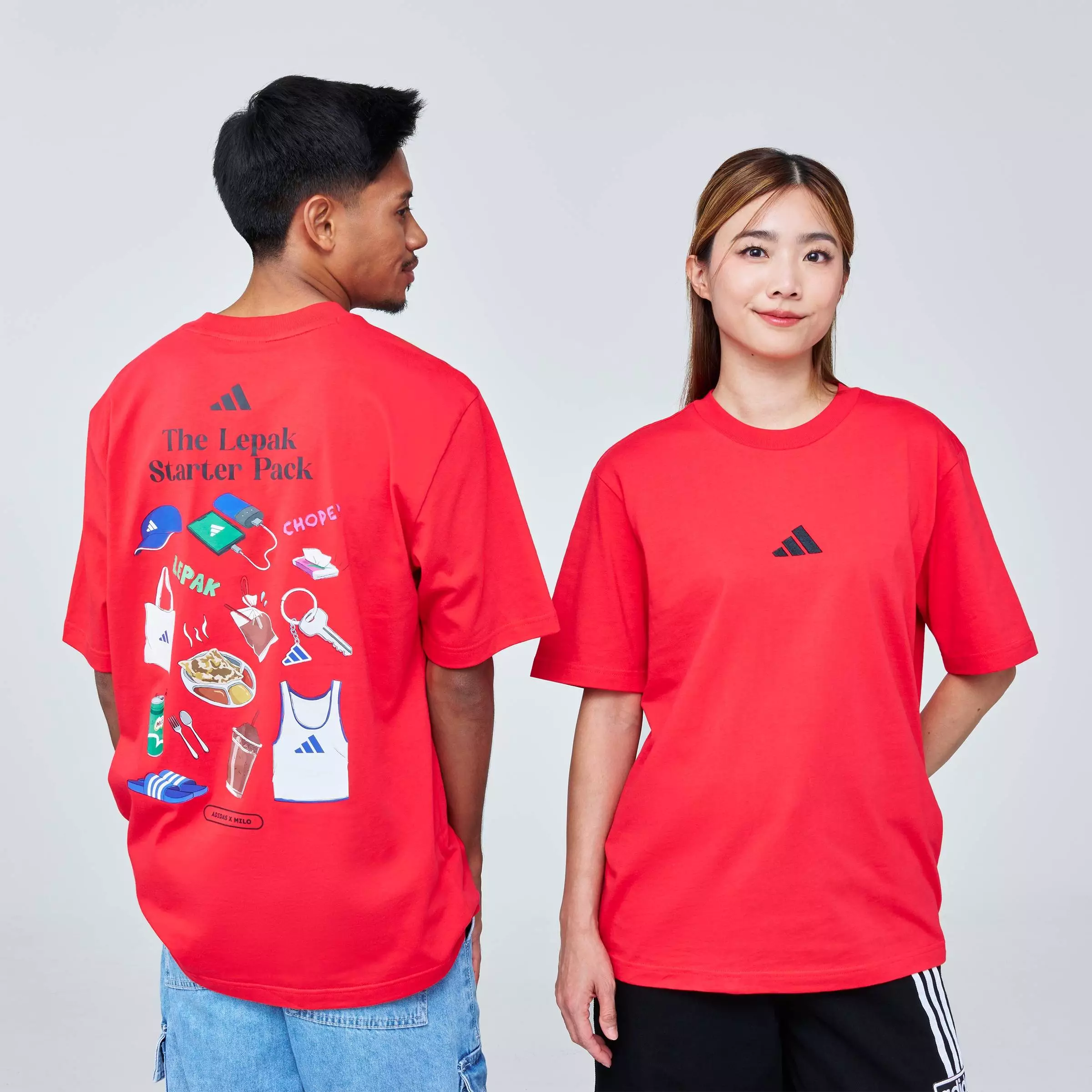 Lifestyle x MILO: The Lepak Starter Pack Men Red KL1693